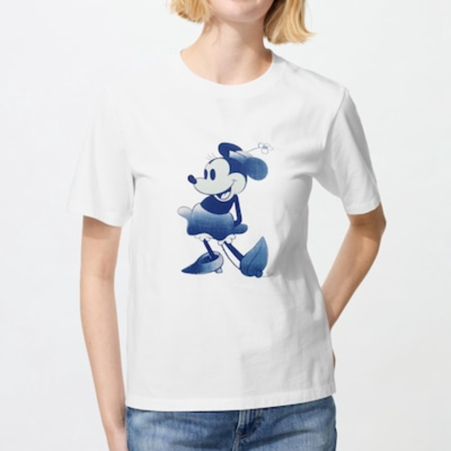 UNIQLO – футболка Disney in Blue UT (графическая футболка, короткий рукав)