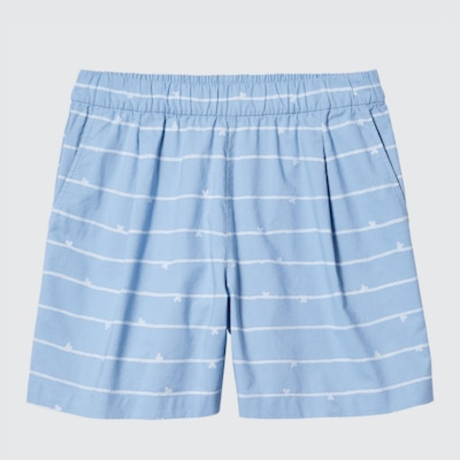 UNIQLO – шорты Disney in Blue Easy Shorts (с полосками)