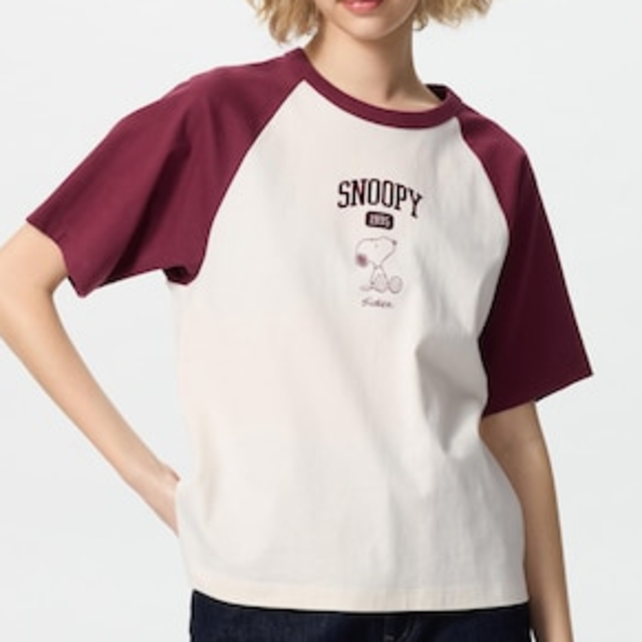 UNIQLO – футболка PEANUTS UT (графическая футболка, короткий рукав)