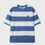 Голубой/Белый-S