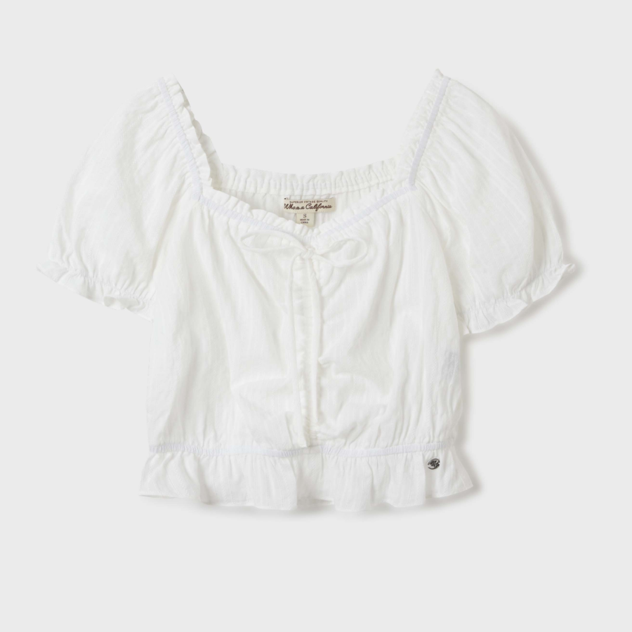 WHO.A.U – блузка Dobby Shiring Blouse