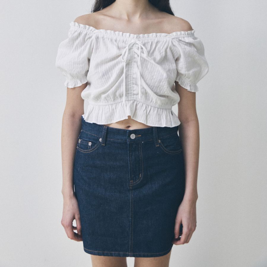 WHO.A.U – блузка Dobby Shiring Blouse