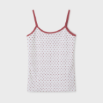 WHO.A.U – топ Heart Pattern Sleeveless