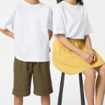 UNIQLO KIDS AIRism Cotton Crew Neck T