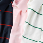 UNIQLO Dry Pique Regular Stripe Polo Shirt