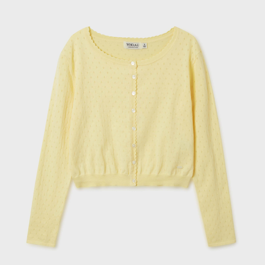 WHO.A.U – кардиган Punching Skashi Cardigan