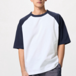UNIQLO Oversized Bicolor Raglan T-Shirt