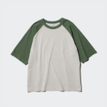 UNIQLO Oversized Bicolor Raglan T-Shirt