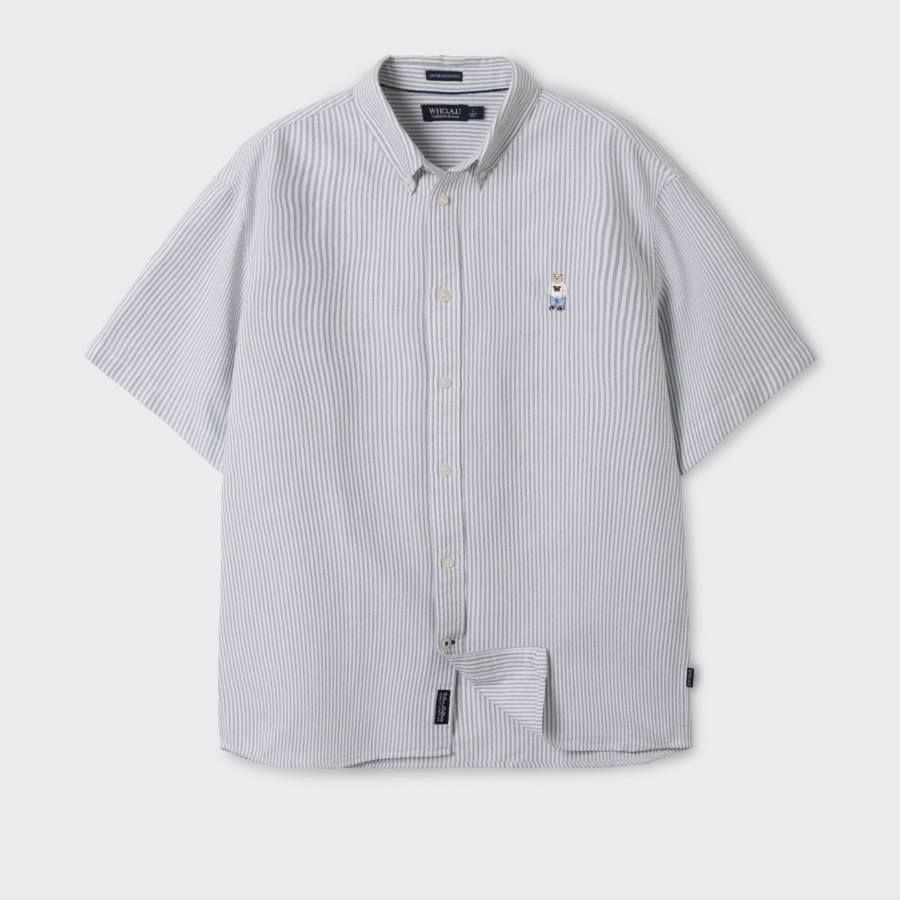 WHO.A.U Steve Oxford Short Sleeve Shirts