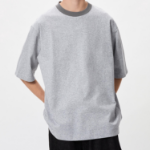UNIQLO Oversized Bicolor Ringer T-Shirt (Short Sleeve)