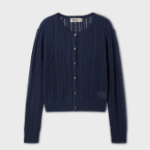 WHO.A.U – кардиган Croche Long Sleeve Cardigan