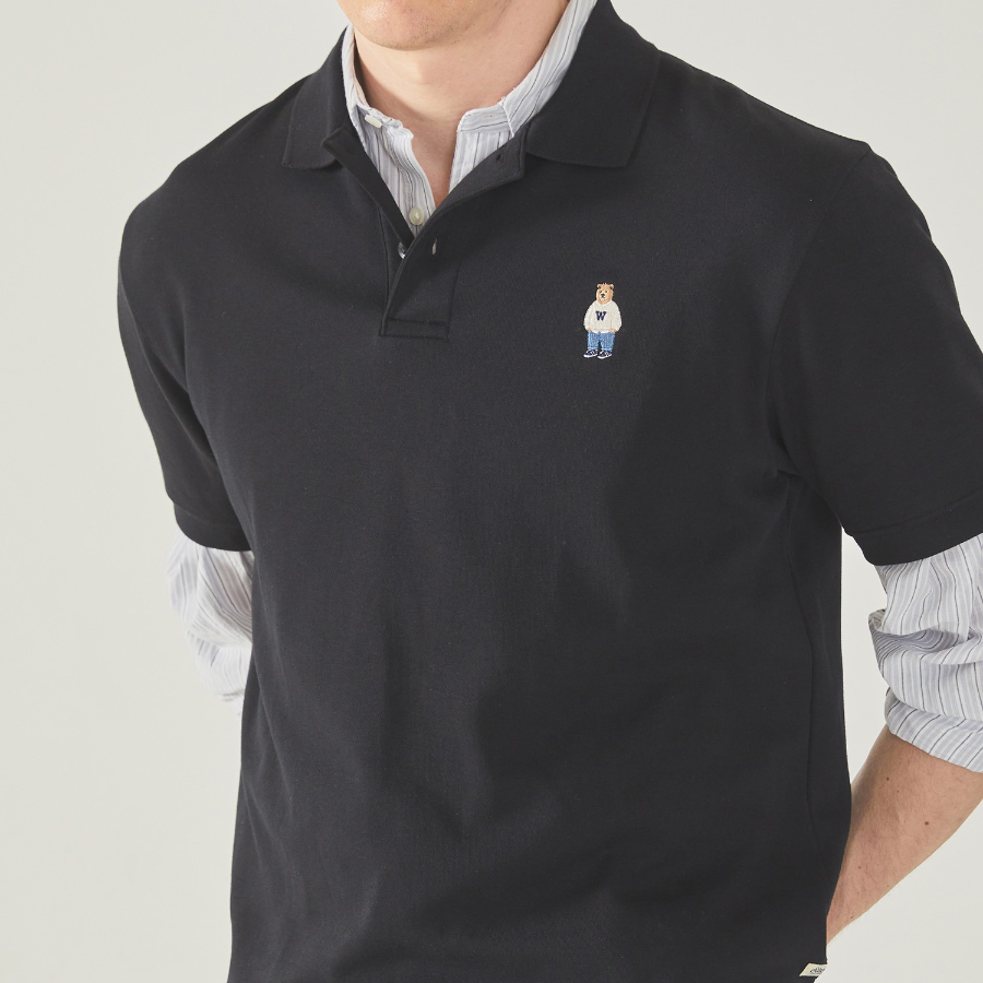 WHO.A.U Steve Collar T-Shirt