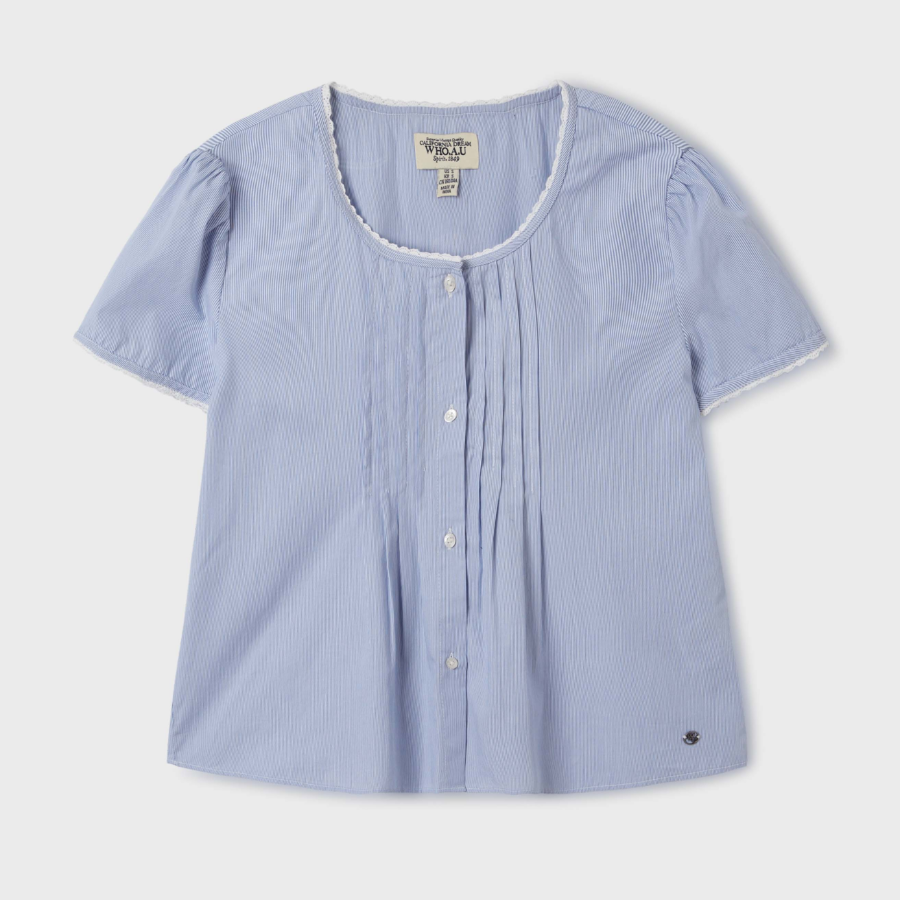 WHO.A.U – рубашка Shirts Pattern Blouse