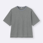 GU Wash Waffle Boxy T-Shirt