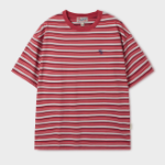 WHO.A.U Surf Bear Multi Stripe T-Shirt