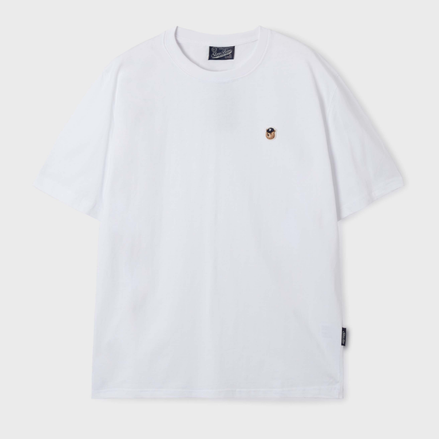 WHO.A.U Steve Head Patch Short Sleeve T-shirt