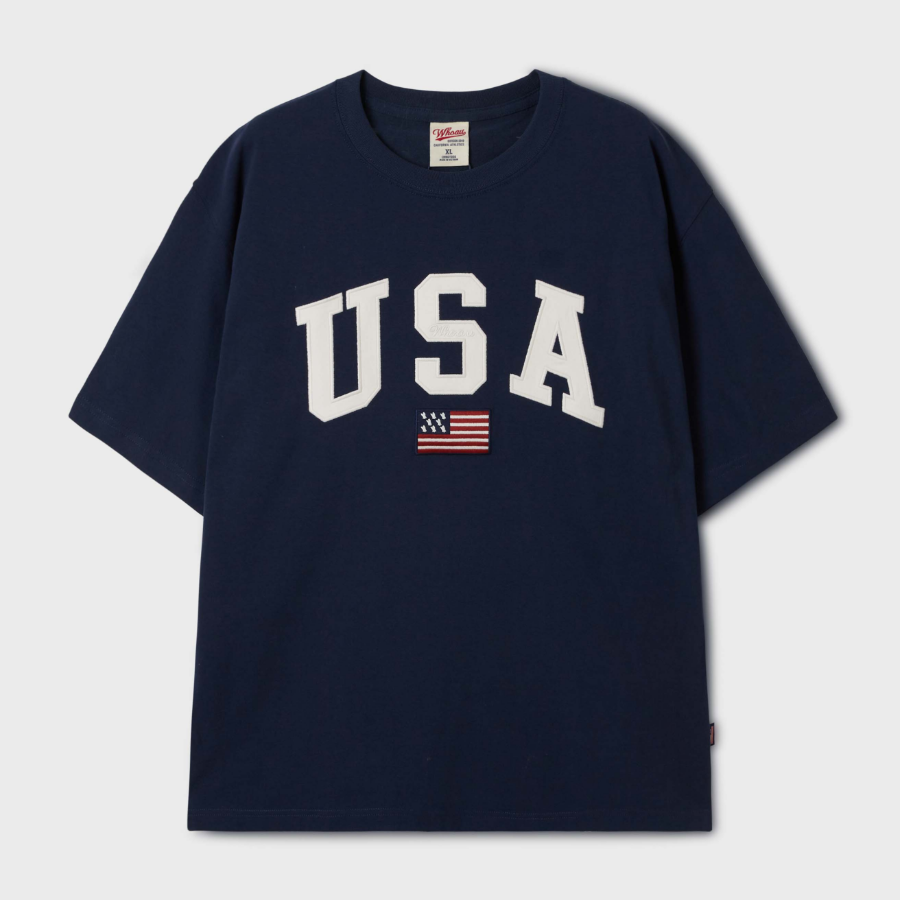 WHO.A.U – футболка USA Patch T-shirt