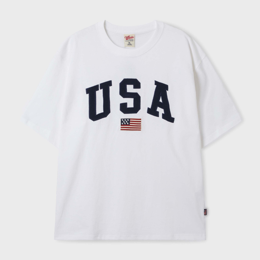 WHO.A.U – футболка USA Patch T-shirt
