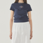 WHO.A.U – футболка USA Embroidery Small Logo T-shirt