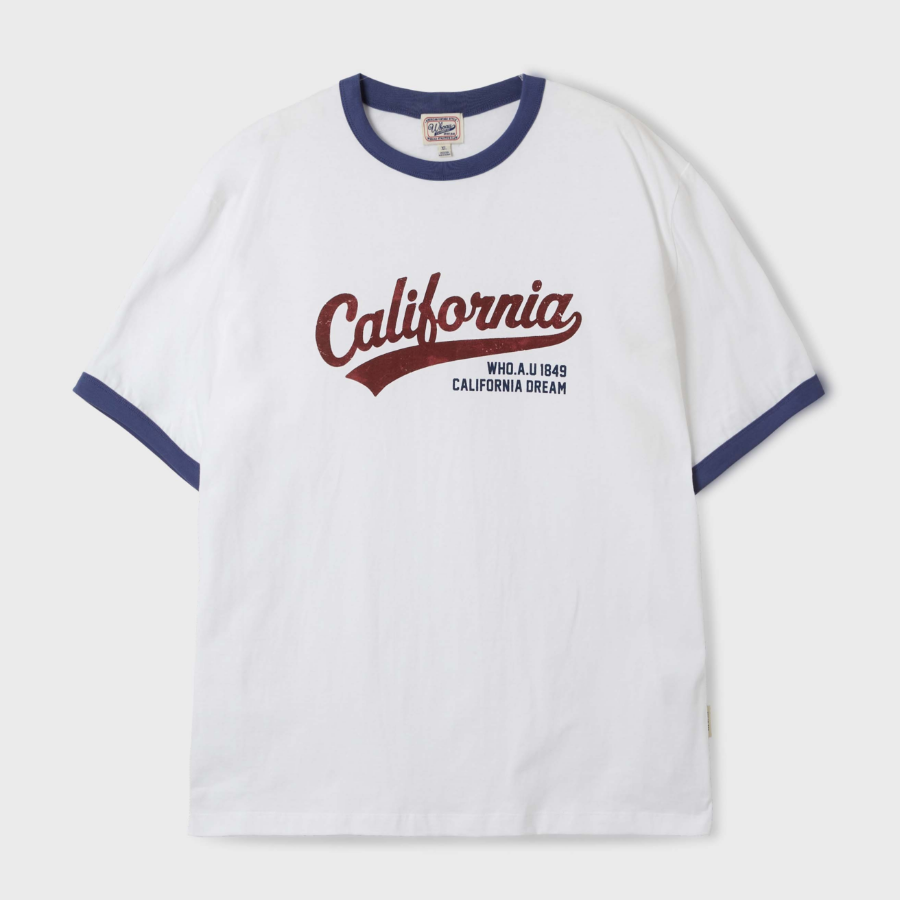 WHO.A.U Campus Ringer T-shirt