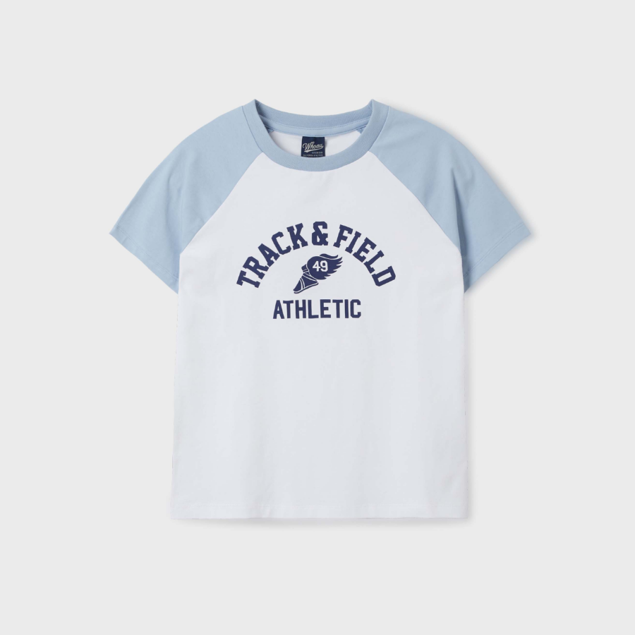 WHO.A.U – футболка Track Raglan T-shirt