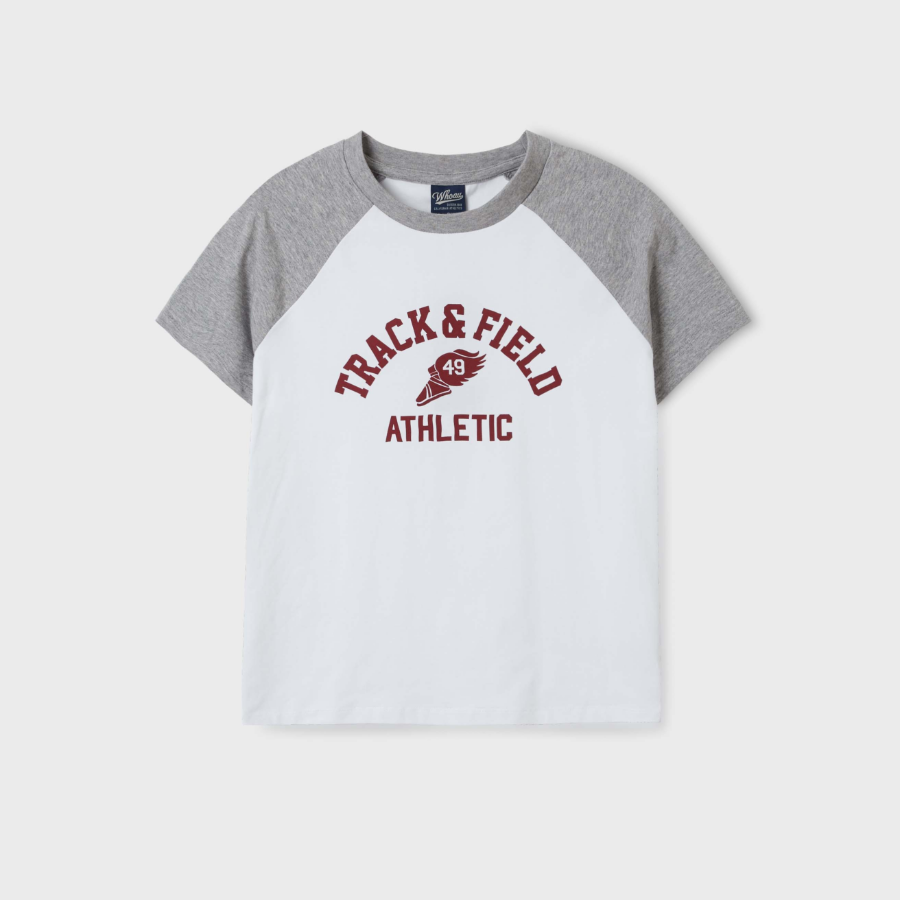 WHO.A.U – футболка Track Raglan T-shirt