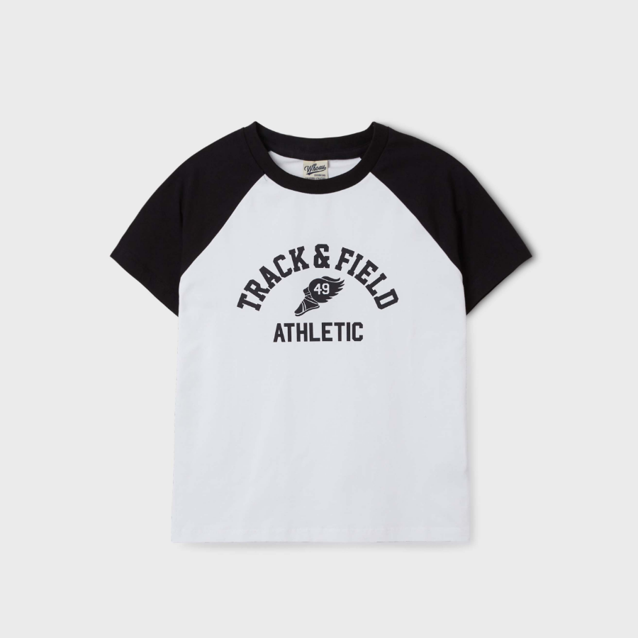 WHO.A.U – футболка Track Raglan T-shirt