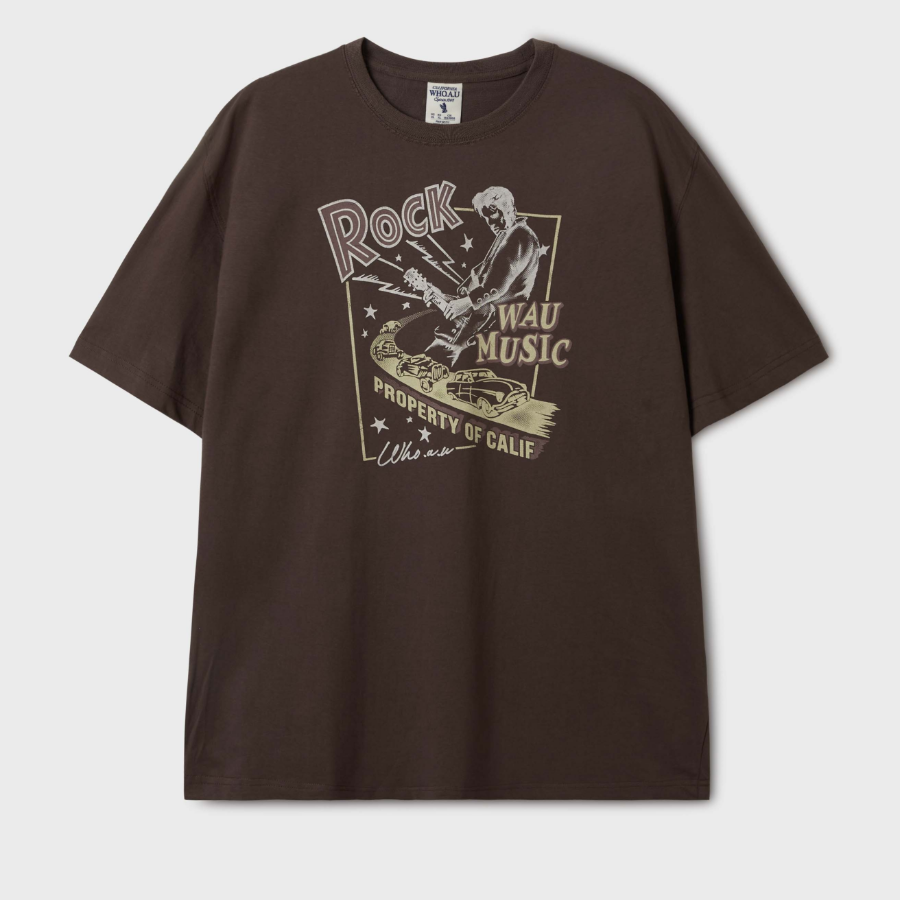 WHO.A.U Rock Music T-shirt