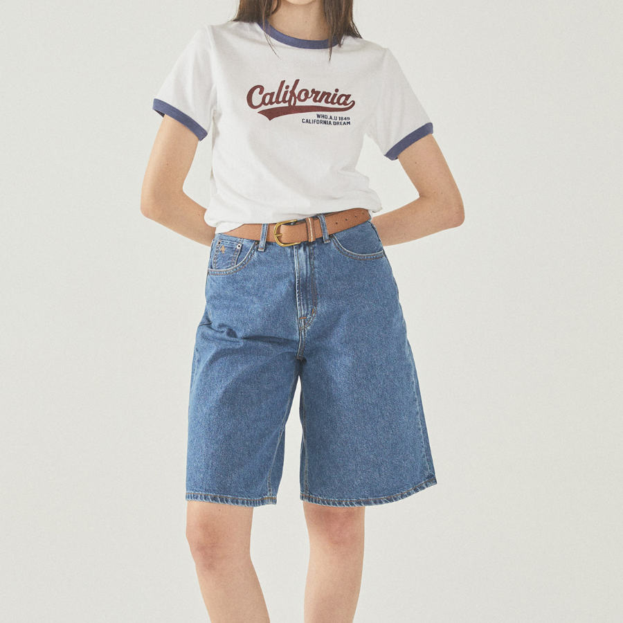 WHO.A.U – футболка Campus Ringer T-shirt