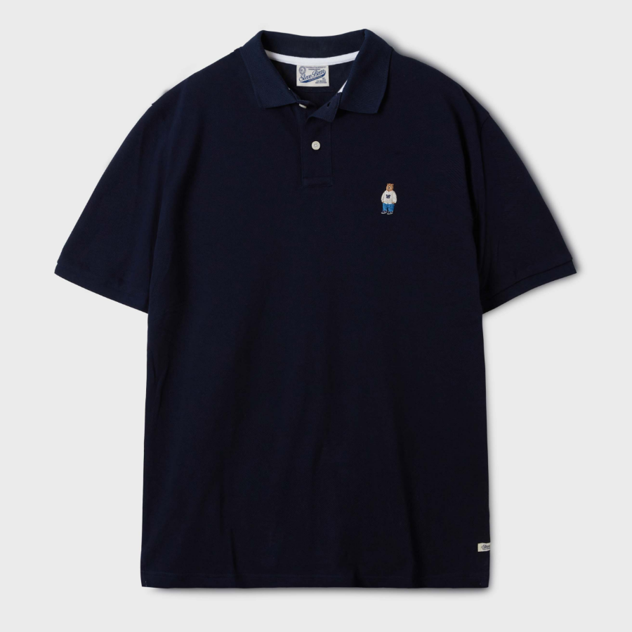 WHO.A.U – футболка Steve PQ Collar T-Shirt