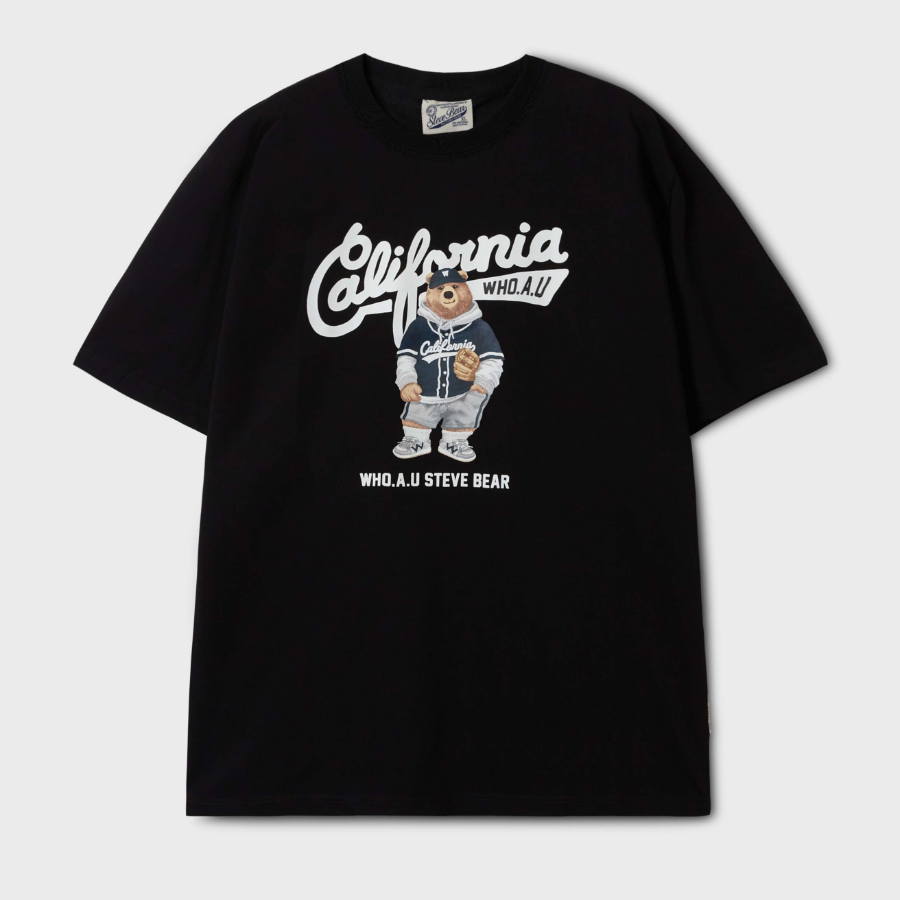 WHO.A.U Steve Photo T-Shirt