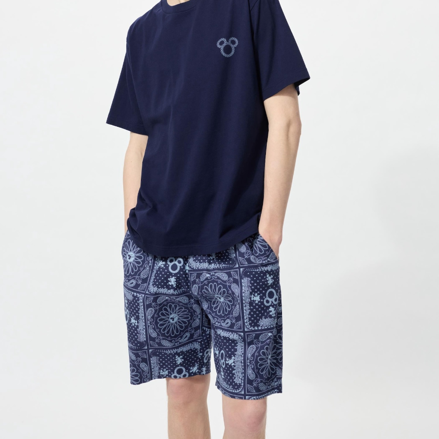 UNIQLO Disney in Blue Shorts