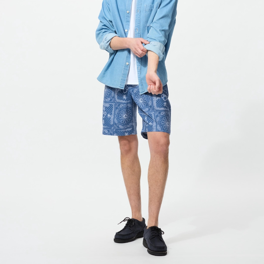 UNIQLO Disney in Blue Shorts