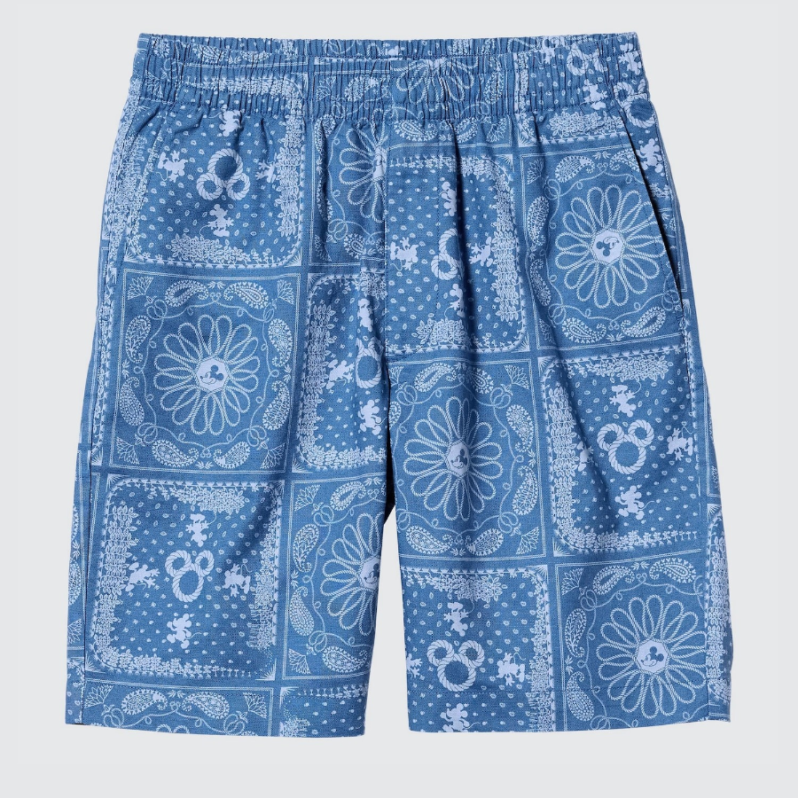 UNIQLO Disney in Blue Shorts
