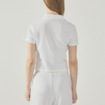 WHO.A.U – футболка Steve Ribbed Collar T-Shirt