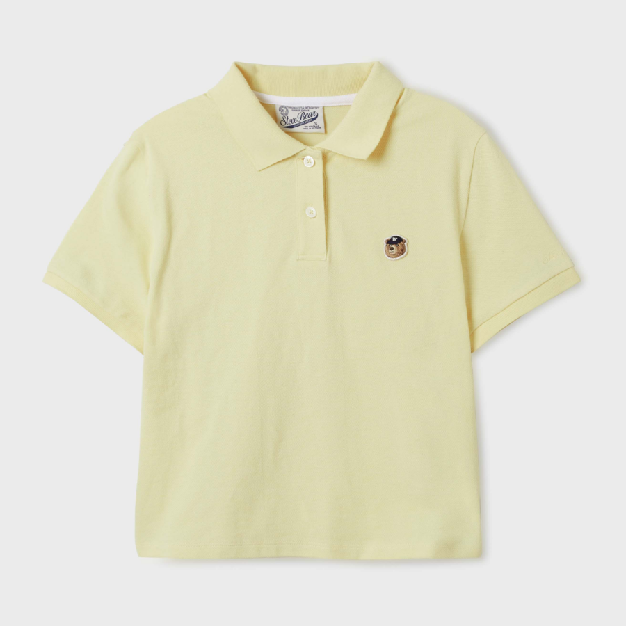 WHO.A.U- футболка Steve Crop Collar T-Shirt