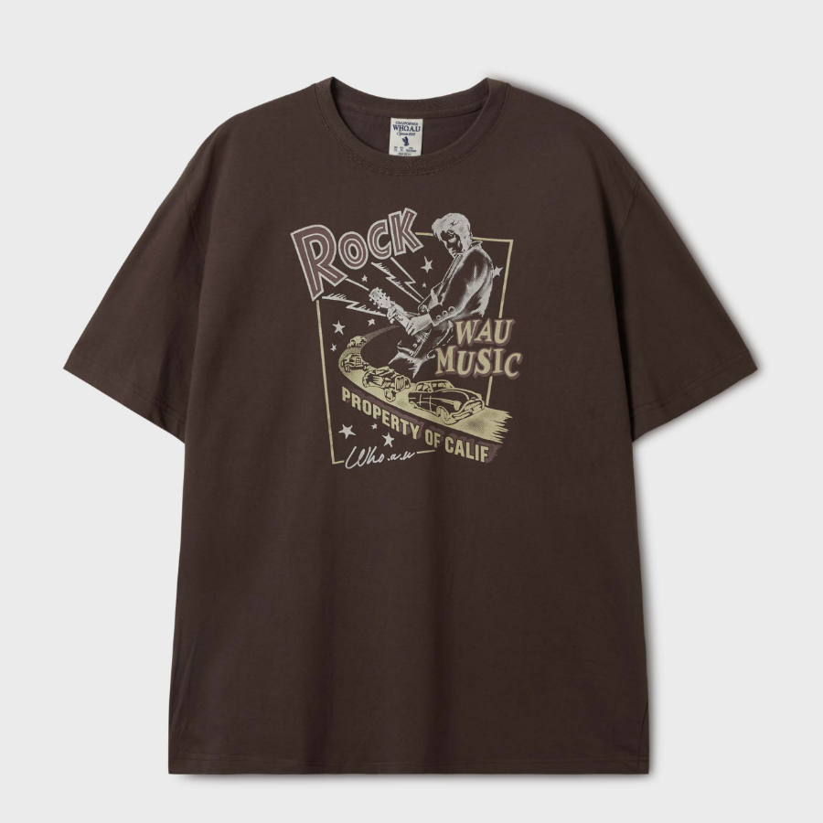 WHO.A.U — футболка Rock Music T-shirt