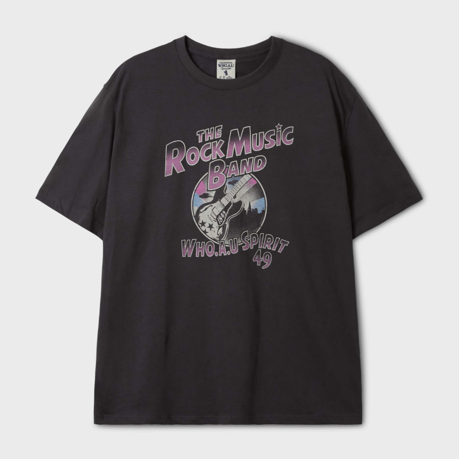 WHO.A.U — футболка Rock Music T-shirt