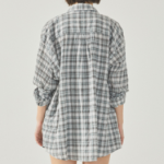 WHO.A.U — рубашка Steve Flannel Check Shirts