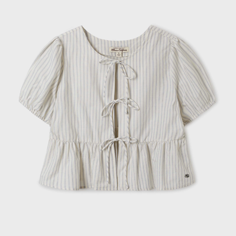 WHO.A.U — блузка Ribbon Blouse