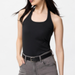 UNIQLO – стильный топ  Open Back Halter Bra Top