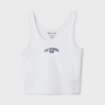 WHO.A.U — майка Campus Lettering Sleeveless