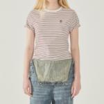 WHO.A.U — футболка Steve Multi Stripe T-shirt (F)