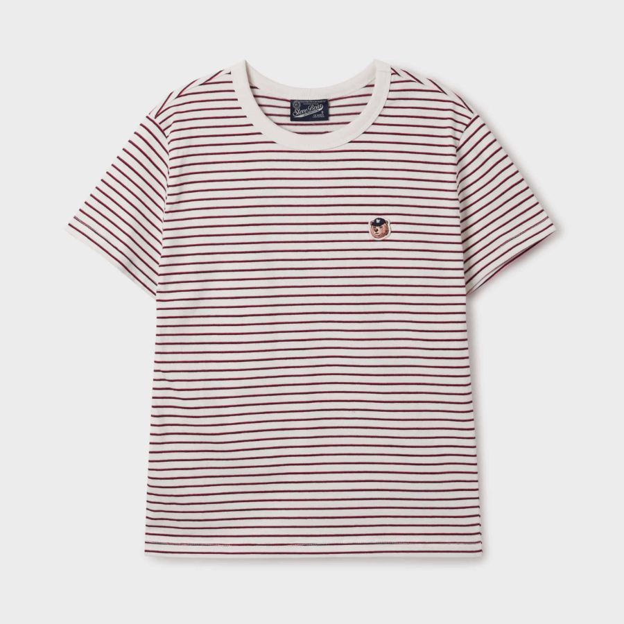 WHO.A.U — футболка Steve Multi Stripe T-shirt (F)