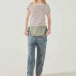 WHO.A.U — футболка Steve Multi Stripe T-shirt (F)