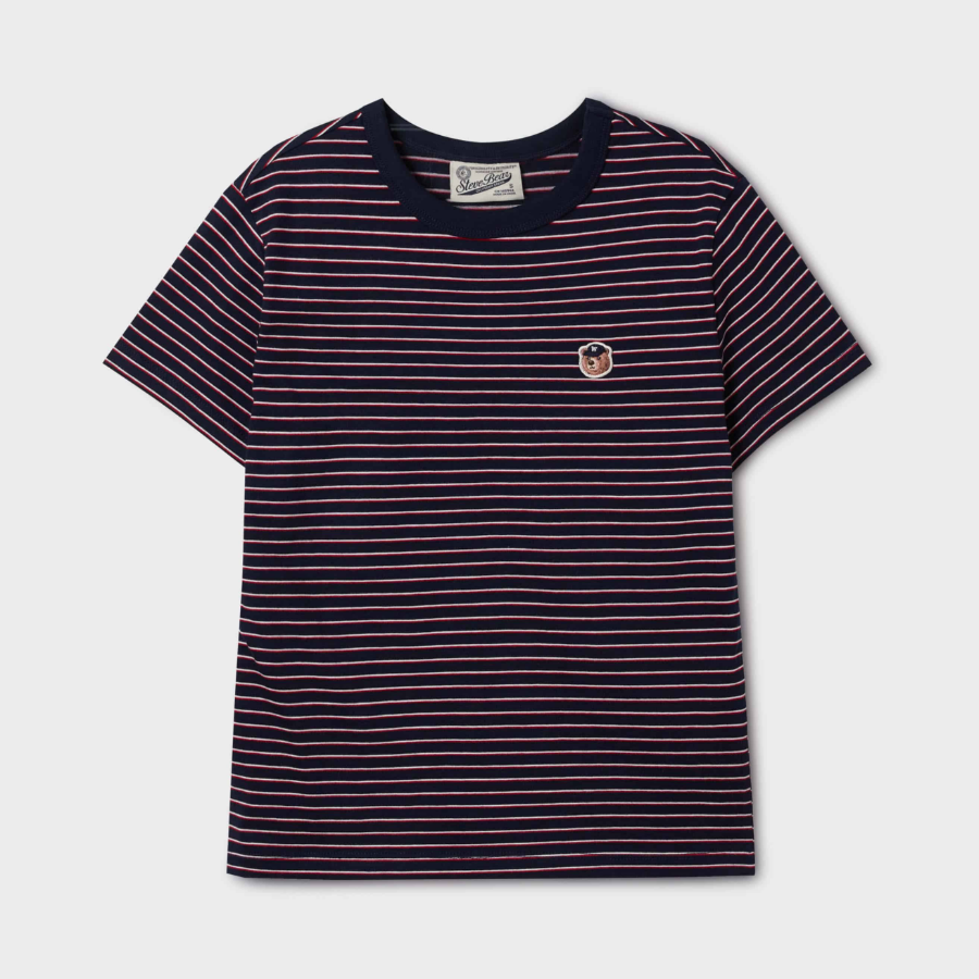 WHO.A.U — футболка Steve Multi Stripe T-shirt (F)