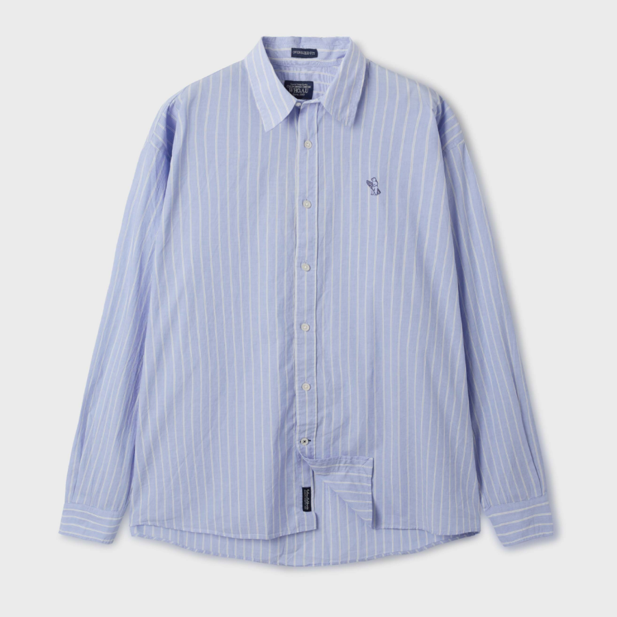 WHO.A.U — рубашка Steve Flannel Check Stripe Shirts