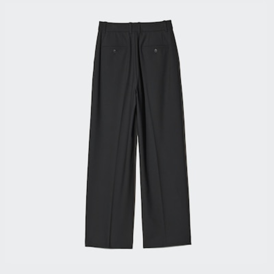 Uniqlo – брюки Tuck Wide Pants