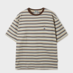 WHO.A.U Steve Multi Stripe T-Shirt [B]
