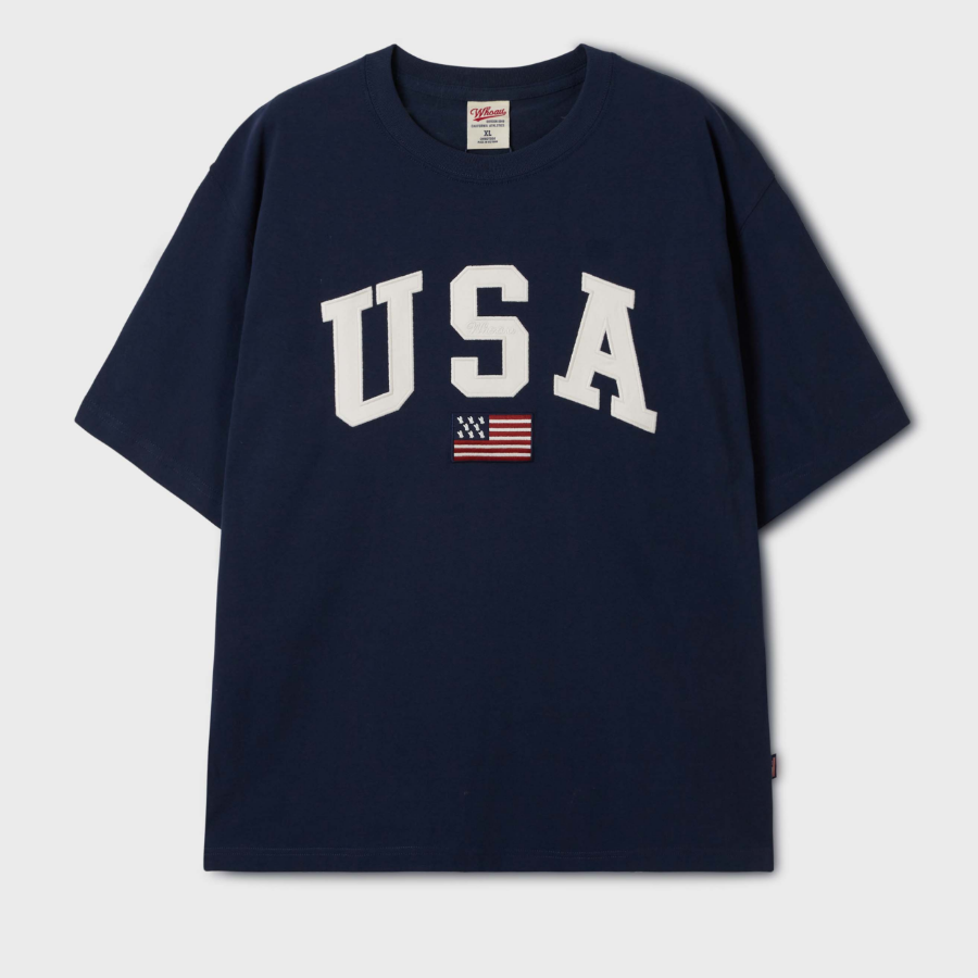 WHO.A.U USA Patch T-Shirt